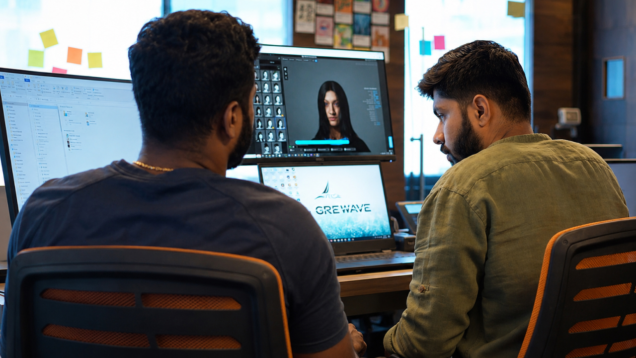 Collaborative workspace with creative focus